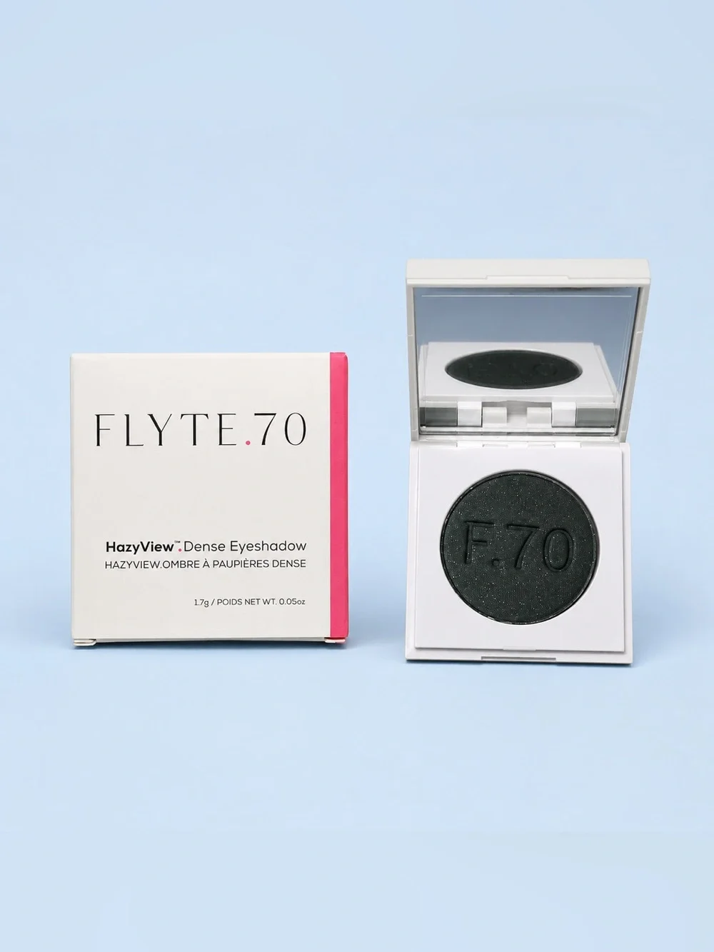 HazyView Dense Eyeshadow in Deep Charcoal Black